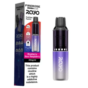 Blueberry Sour Raspberry Rayo 600 Prefilled Pods by Firerose
