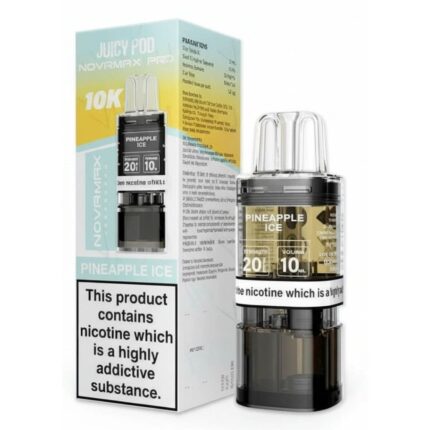 Pineapple Ice Novamax 10K Prefilled Pod & Refill by Juicy Pod