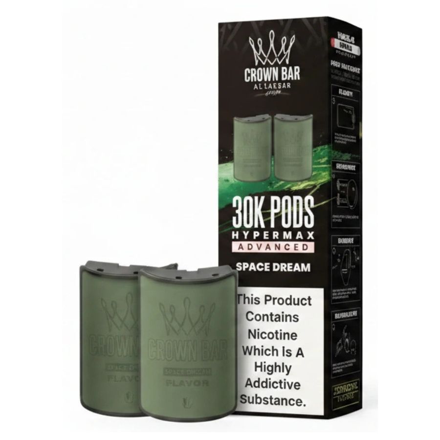 Space Dream 30K Hypermax Prefilled Pod & Refill by Al Fakher