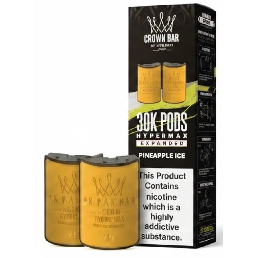 Pineapple Ice 30K Hypermax Prefilled Pod & Refill by Al Fakher