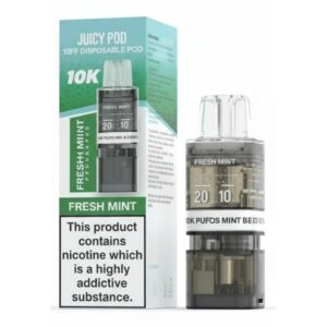 Fresh Mint Novamax 10K Prefilled Pod & Refill by Juicy Pod