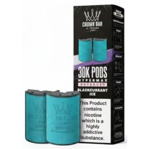 Blackcurrant Ice 30K Hypermax Prefilled Pod & Refill by Al Fakher