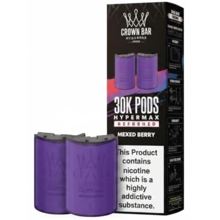 Mixed Berry 30K Hypermax Prefilled Pod & Refill by Al Fakher