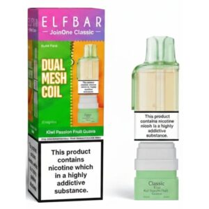 Kiwi Passion Fruit Guava JoinOne Classic Prefilled Pod & Refill by Elf Bar