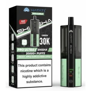 Double Apple / Skittles Frozen Apple Pro Ultra Plus Shisha 30K Prefilled Pod & Refill by Hayati