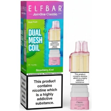 Strawberry Kiwi JoinOne Classic Prefilled Pod & Refill by Elf Bar