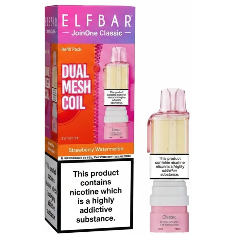 Strawberry Watermelon JoinOne Classic Prefilled Pod & Refill by Elf Bar