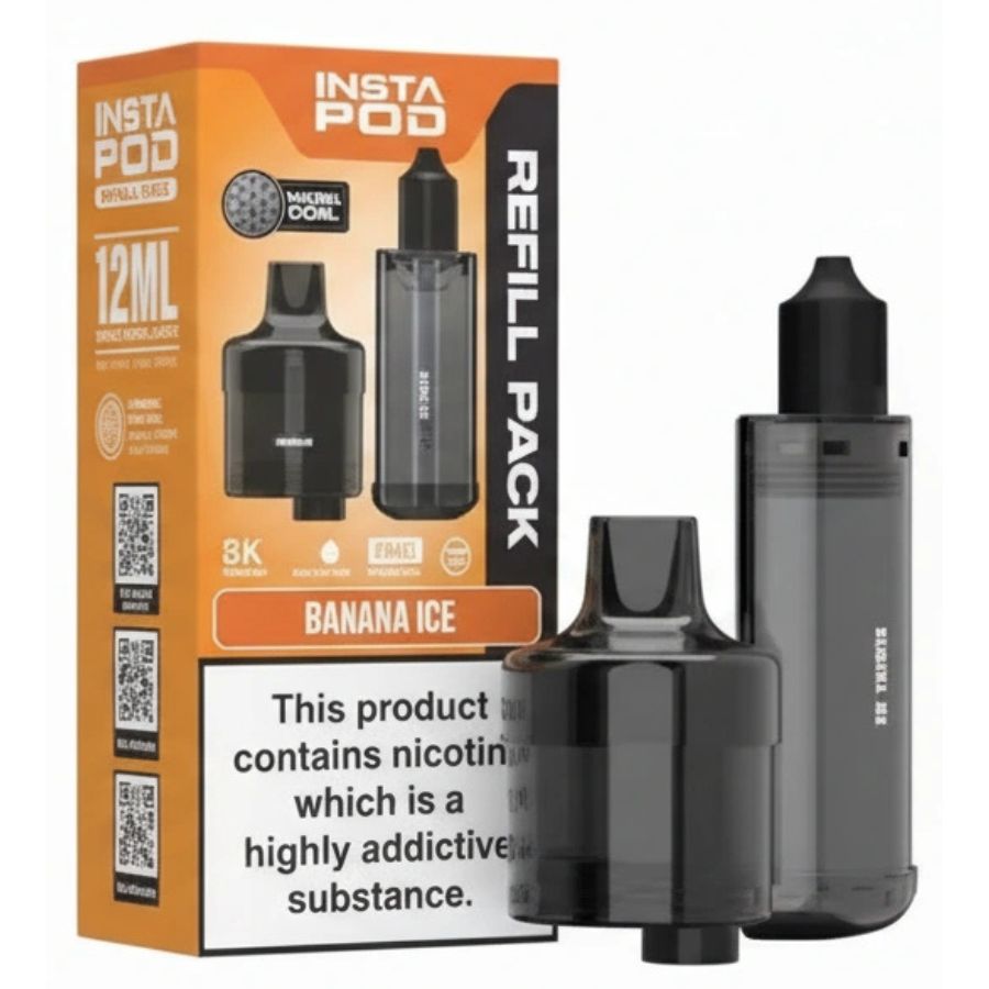 Banana Ice 6000 Prefilled Pod & Refill by Instapod