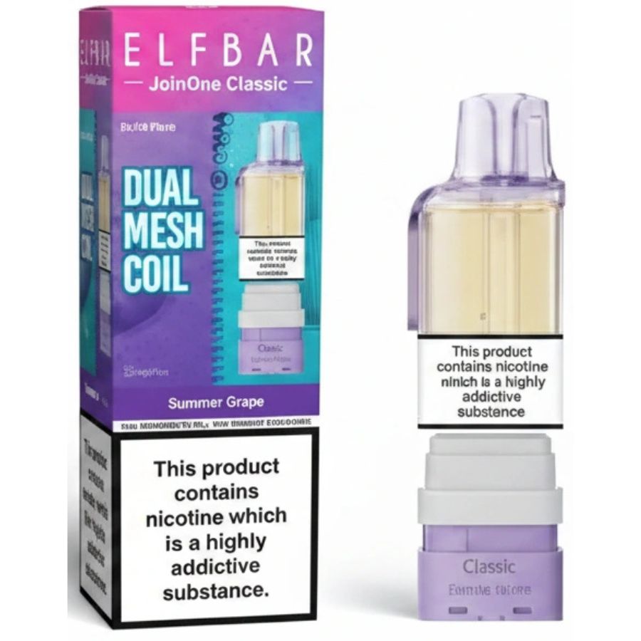 Summer Grape JoinOne Classic Prefilled Pod & Refill by Elf Bar