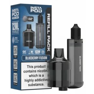 Blueberry Fusion 6000 Prefilled Pod & Refill by Instapod