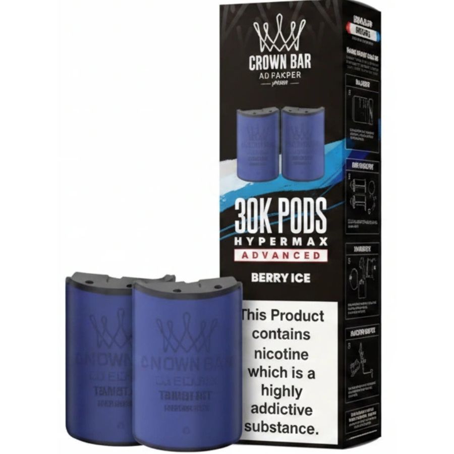 Berry Ice 30K Hypermax Prefilled Pod & Refill by Al Fakher