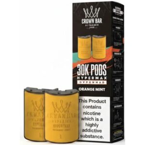 Orange Mint 30K Hypermax Prefilled Pod & Refill by Al Fakher