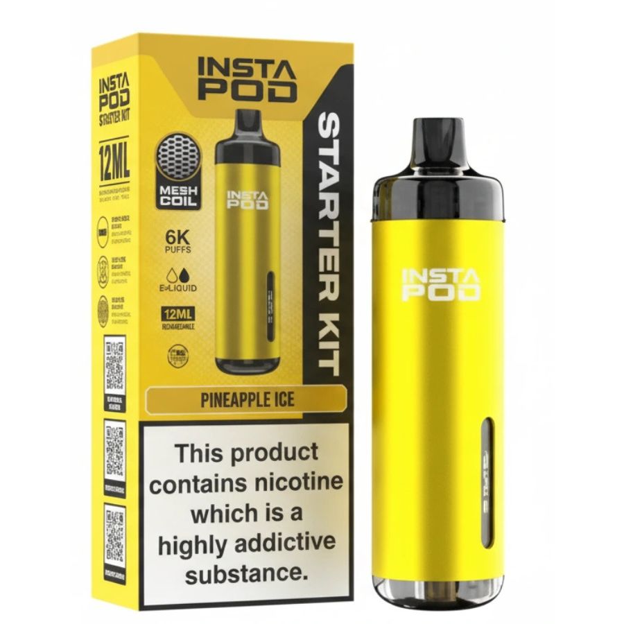 Pineapple Ice 6000 Prefilled Pod & Refill by Instapod