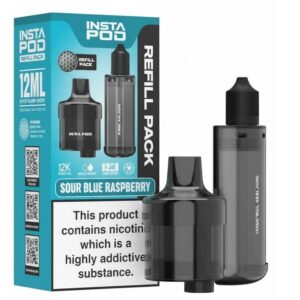 Sour Blue Raspberry 6000 Prefilled Pod & Refill by Instapod