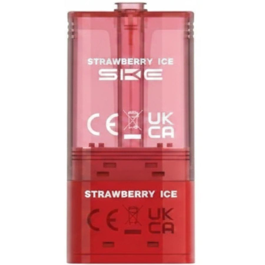 Strawberry Ice Crystal 30K Pro Max Prefilled Pod & Refill by SKE
