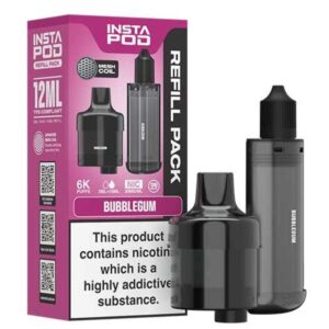 Bubblegum 6000 Prefilled Pod & Refill by Instapod