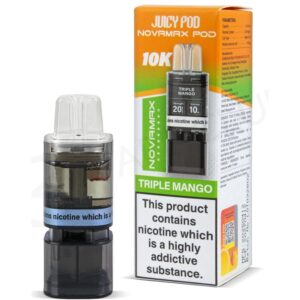 Triple Mango Novamax 10K Prefilled Pod & Refill by Juicy Pod