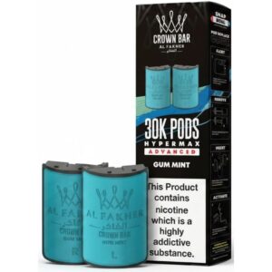 Gum Mint 30K Hypermax Prefilled Pod & Refill by Al Fakher