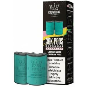 Lemon Lime Cherry Fizz 30K Hypermax Prefilled Pod & Refill by Al Fakher