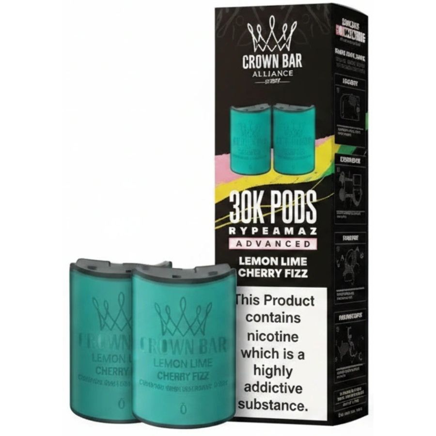 Lemon Lime Cherry Fizz 30K Hypermax Prefilled Pod & Refill by Al Fakher