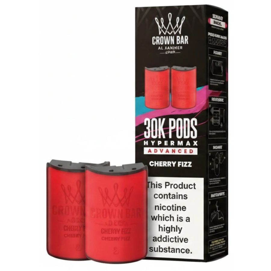 Cherry Fizz 30K Hypermax Prefilled Pod & Refill by Al Fakher