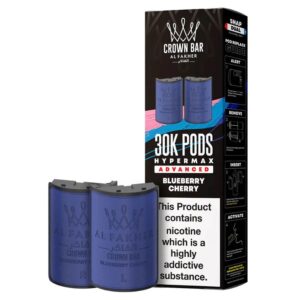 Blueberry Cherry 30K Hypermax Prefilled Pod & Refill by Al Fakher