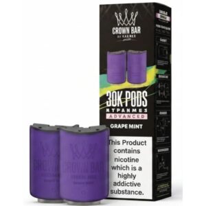 Grape Mint 30K Hypermax Prefilled Pod & Refill by Al Fakher