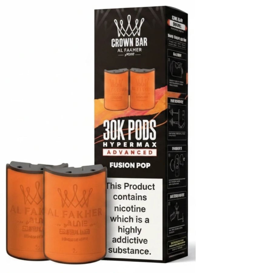 Fusion Pop 30K Hypermax Prefilled Pod & Refill by Al Fakher