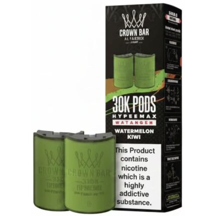 Watermelon Kiwi 30K Hypermax Prefilled Pod & Refill by Al Fakher