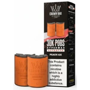 Peach Ice 30K Hypermax Prefilled Pod & Refill by Al Fakher