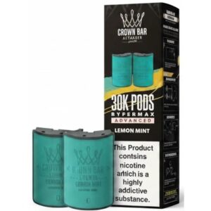 Lemon Mint 30K Hypermax Prefilled Pod & Refill by Al Fakher