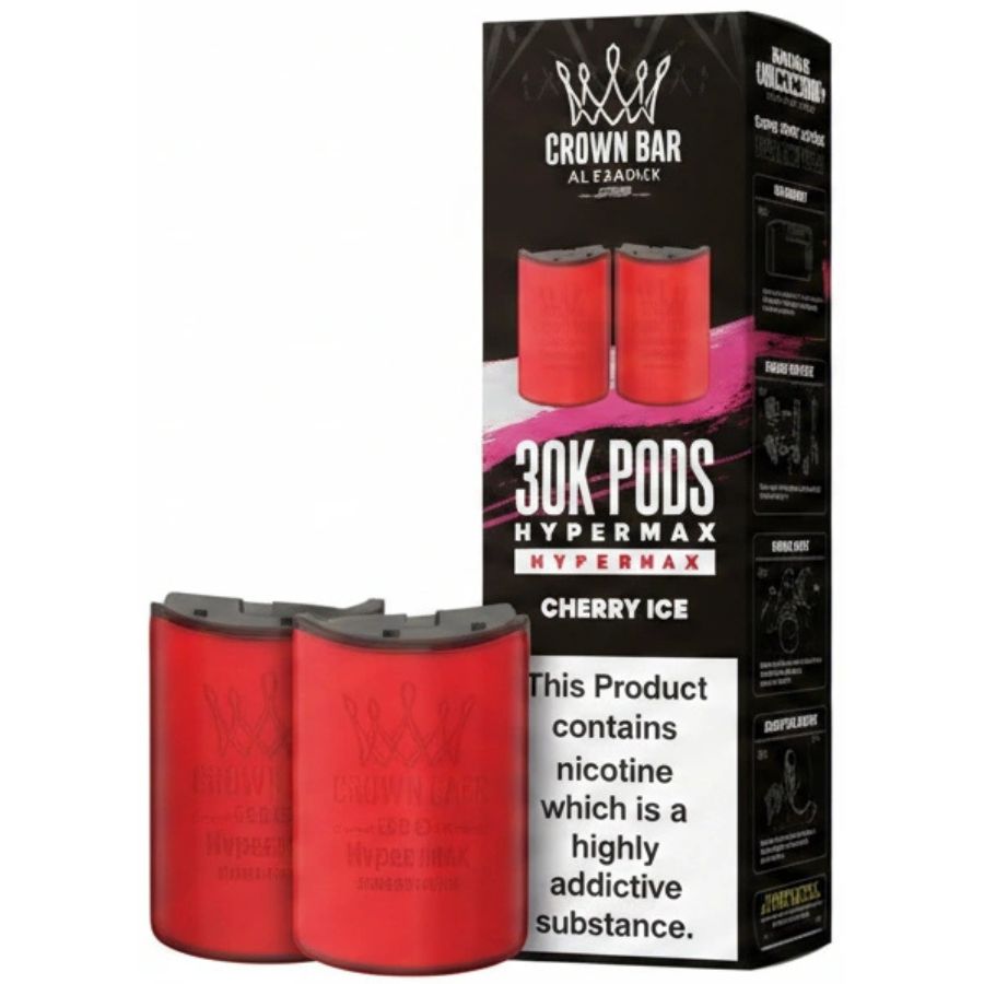 Cherry Fiesta 30K Hypermax Prefilled Pod & Refill by Al Fakher