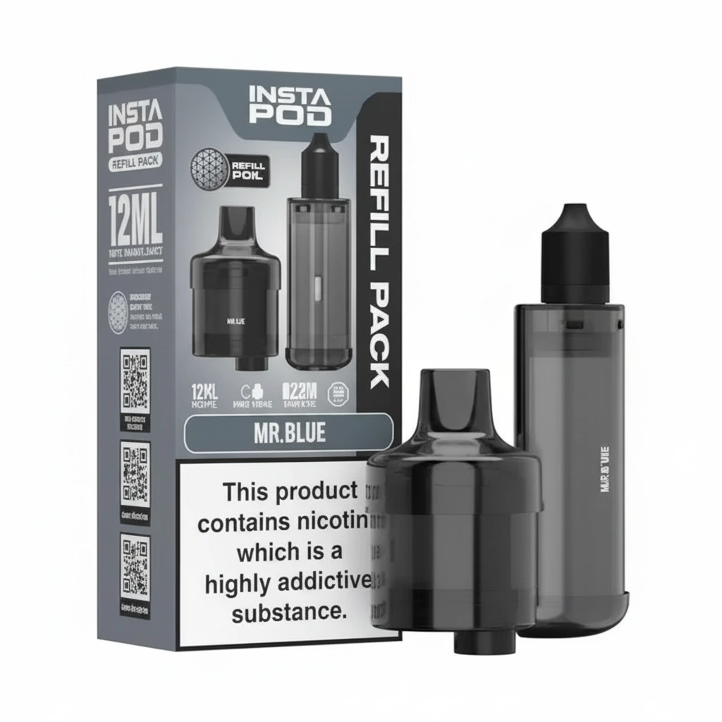 Mr Blue 6000 Prefilled Pod & Refill by Instapod