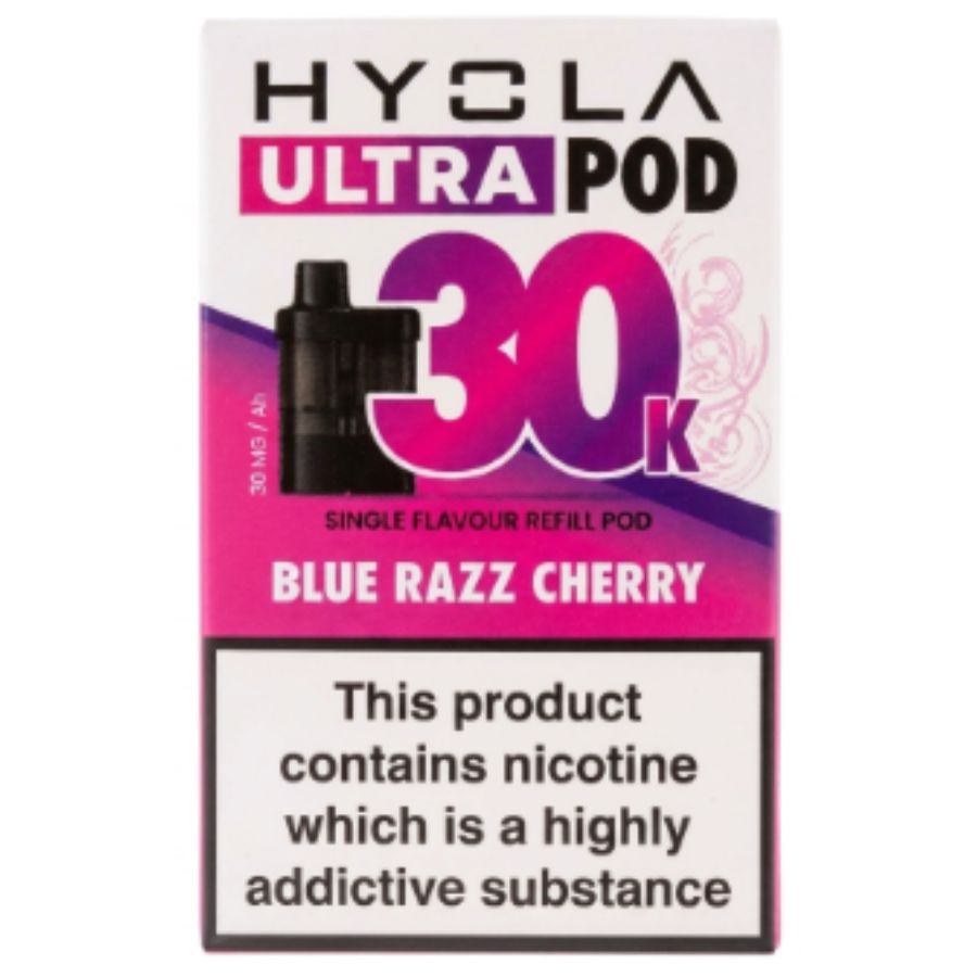 Blue Razz Cherry Edition Ultra 30K Refill Pack by Hyola