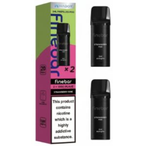 Strawberry Kiwi Finebar Prefilled Pods by Hayati