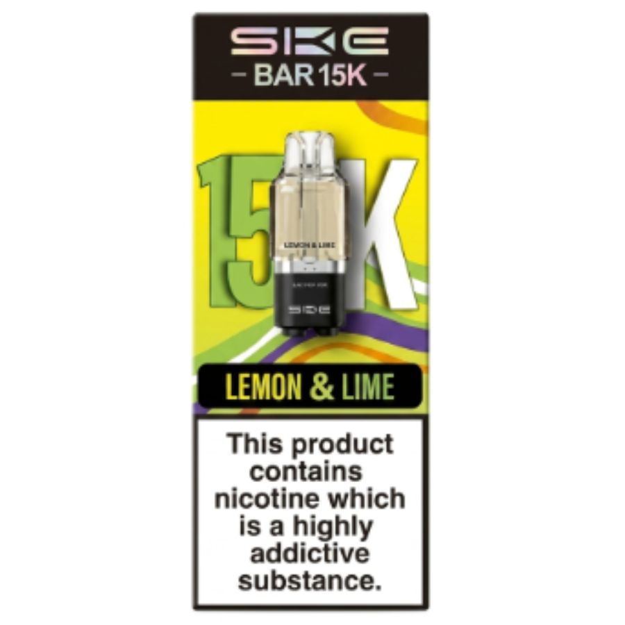 Lemon & Lime Bar 15K Prefilled Pod & Refill by SKE