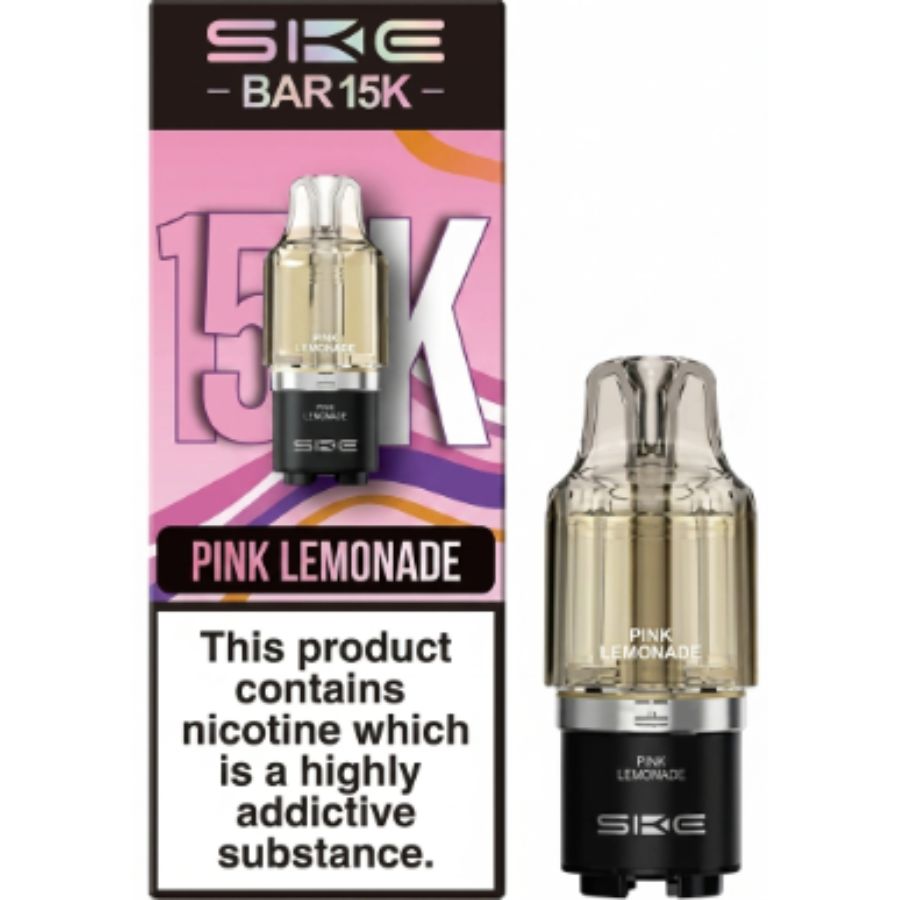 Pink Lemonade Bar 15K Prefilled Pod & Refill by SKE