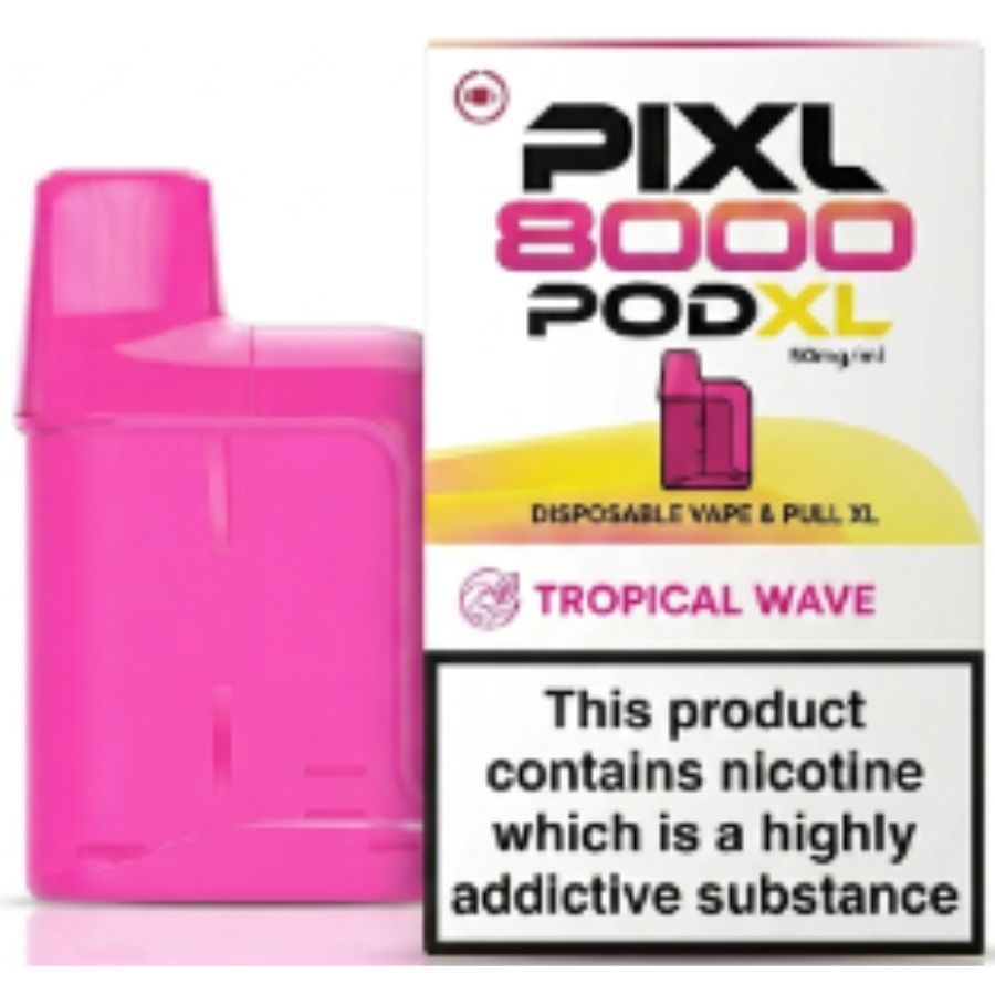 Tropical Wave Pixl 8000 Prefilled Pod & Refill by Pixl