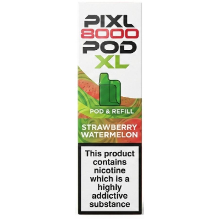 Strawberry Watermelon Pixl 8000 Prefilled Pod & Refill by Pixl
