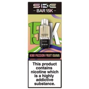 Kiwi Passion Fruit Guava Bar 15K Prefilled Pod & Refill by SKE
