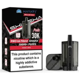 Magic Love Pro Ultra Plus Shisha 30K Prefilled Pod & Refill by Hayati