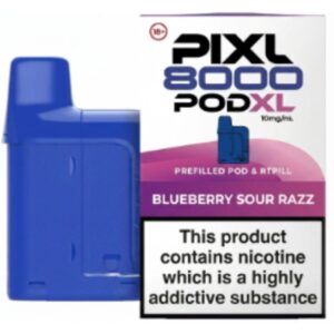 Pink Razz Pixl 8000 Prefilled Pod & Refill by Pixl