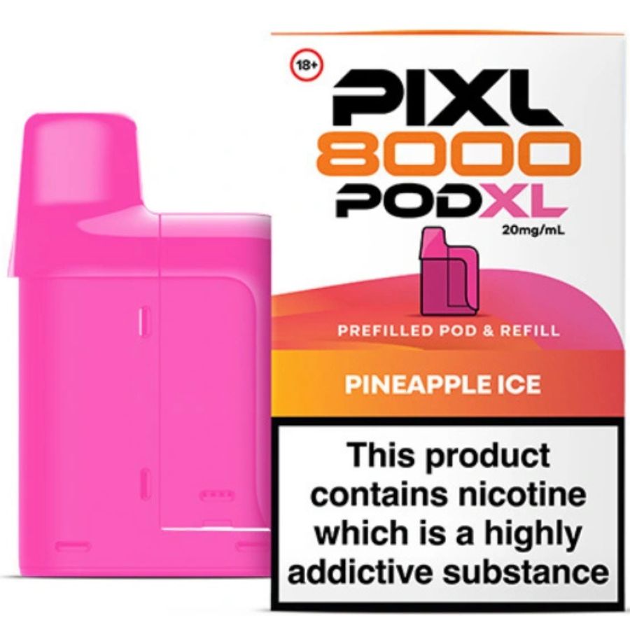 Pineapple Ice Pixl 8000 Prefilled Pod & Refill by Pixl