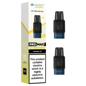 Banana Ice Pro Max S1 Prefilled Pods by Hayati