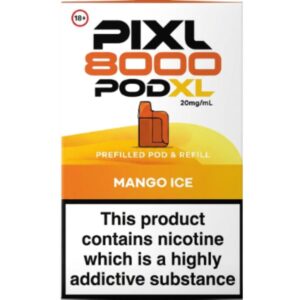 Mango Ice Pixl 8000 Prefilled Pod & Refill by Pixl