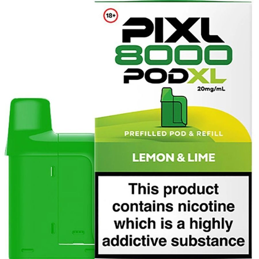 Lemon & Lemon Pixl 8000 Prefilled Pod & Refill by Pixl