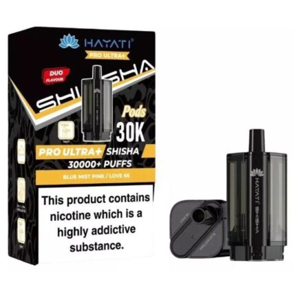 Blue Mist Pink / Love 66 Pro Ultra Plus Shisha 30K Prefilled Pod & Refill by Hayati