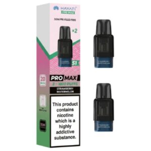 Strawberry Watermelon Pro Max S1 Prefilled Pods by Hayati