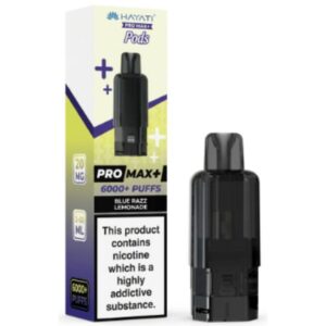 Blue Razz Lemonade Pro Max S1 Prefilled Pods by Hayati