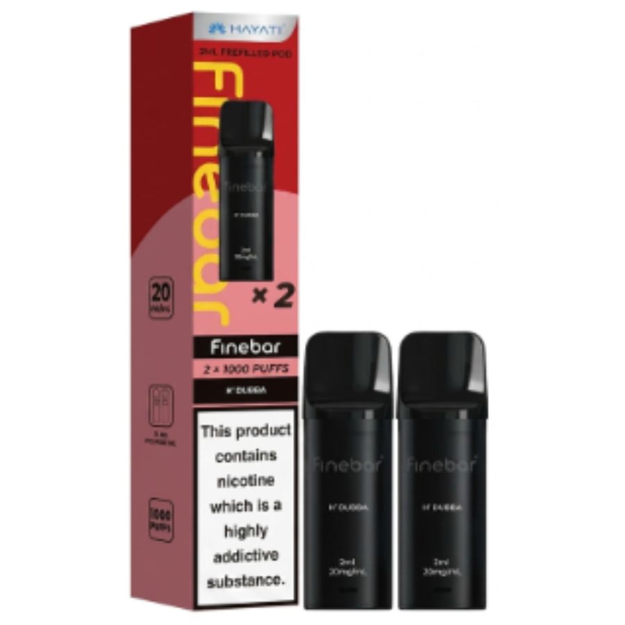 H'Bubba Finebar Prefilled Pods by Hayati